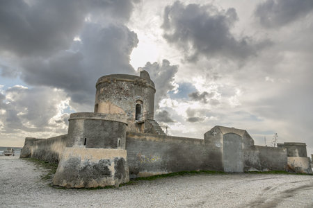 is a coastal watchtower abandonedのeditorial素材