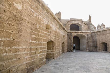  La Alcazaba monument located in Almeria (Spain). A fortress built by the Arabs to protect Christiansのeditorial素材