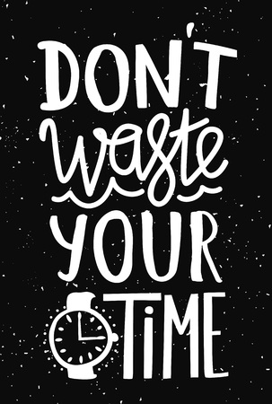 Motivational typography poster with black grunge backgroundのイラスト素材