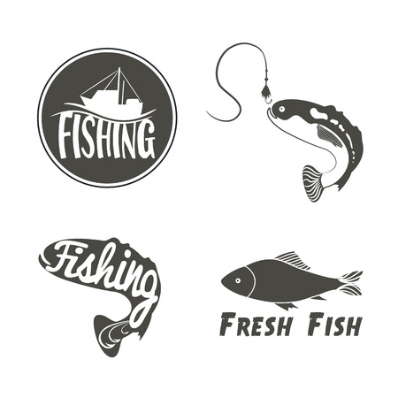 Isolated silhouettesのイラスト素材