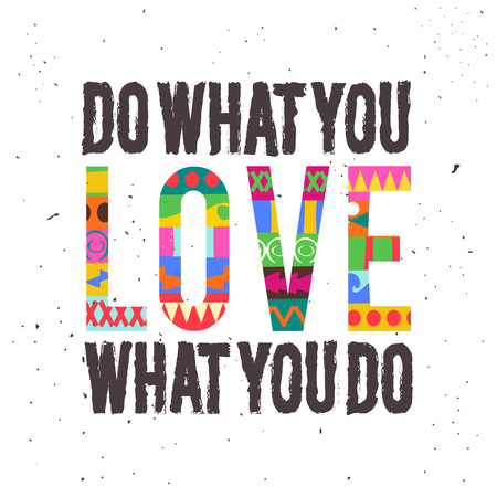 Inspirational and motivational quote design.のイラスト素材