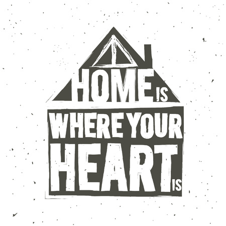 Inspirational and motivational poster, greeting or postal card, home decorationのイラスト素材