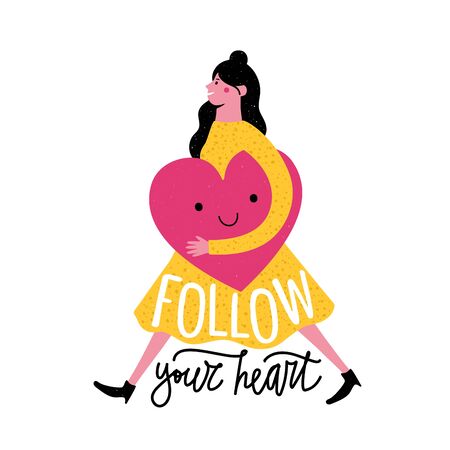 Inspirational typography poster, apparel print designのイラスト素材