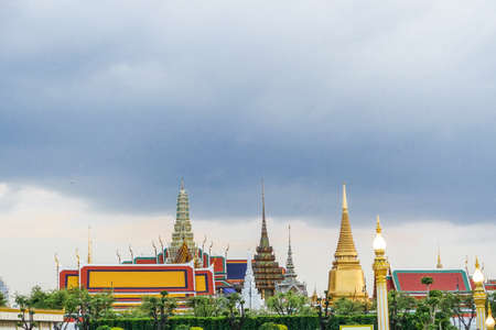 Bangkok,Thailand : November 29, 2017, The Royal Crematorium for HM King Bhumibol Adulyadej at Sanum Luangのeditorial素材