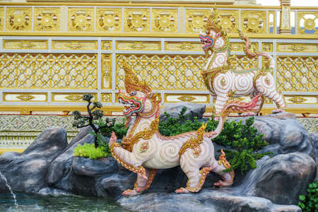 Bangkok,Thailand : November 29, 2017, The Royal Crematorium for HM King Bhumibol Adulyadej at Sanum Luangのeditorial素材