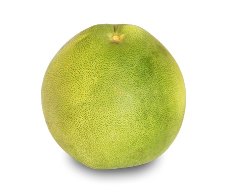 Grapefruit isolated on white backgroundの写真素材