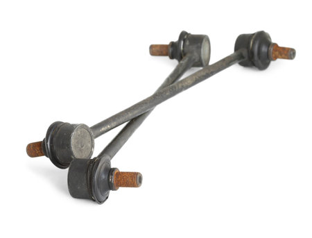 Stabilizer link rod isolated on white background