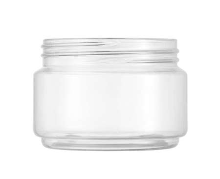 Plastic cream jar cosmetic packagingの写真素材