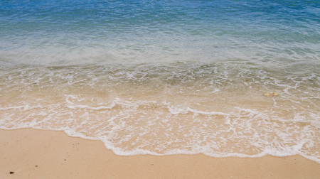 Wave on the beach.の写真素材