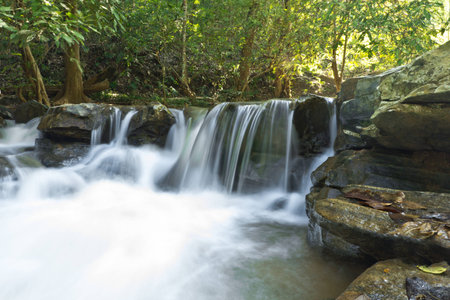 Mae Sa waterfall national park in Mae Rim, Chiang Mai, Thailand