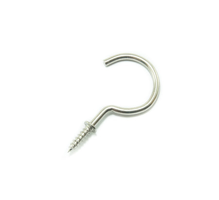 Screw Hook on White background