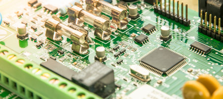 Electronic circuit  pcb board, Electronic industry background