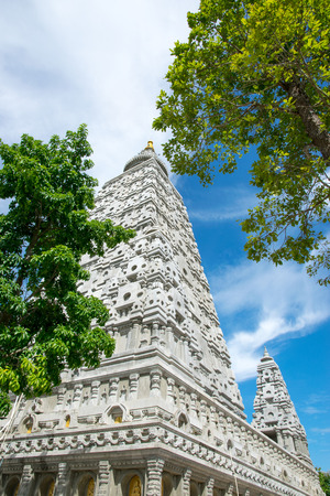 Bodh gaya WatChongkham, Ngao District, Lampang provice north of Thailandの写真素材