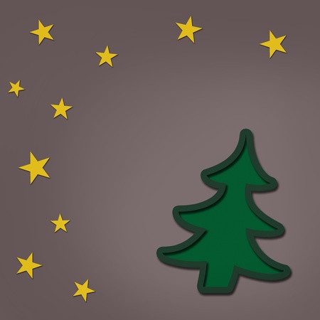 Christmas tree backgroundの写真素材