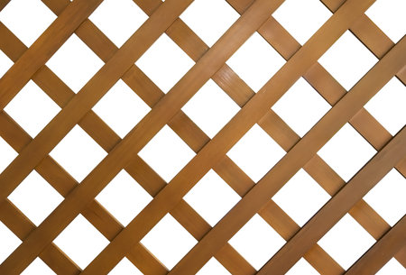 Old wood on white background, isolatedの写真素材