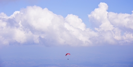 Blue sky and clouds の写真素材