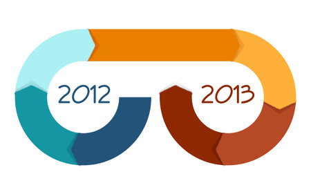 Design template for infographics