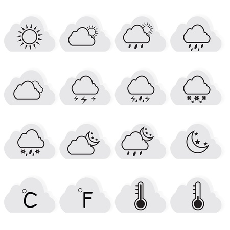 Weather Iconsのイラスト素材