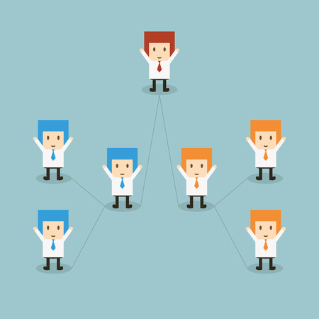 Business team designのイラスト素材