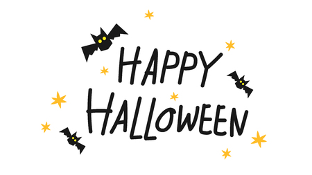 Halloween wallpaper. background.のイラスト素材