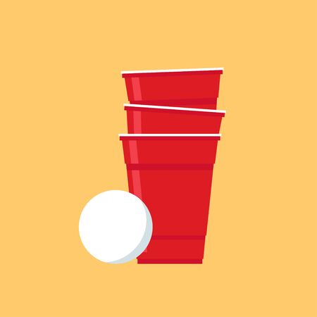 Beer cup cartoon vector. symbol.のイラスト素材