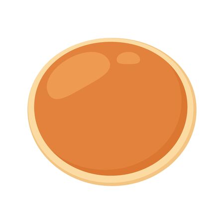 Pancake vector. Pancake on white background. Pancakeのイラスト素材