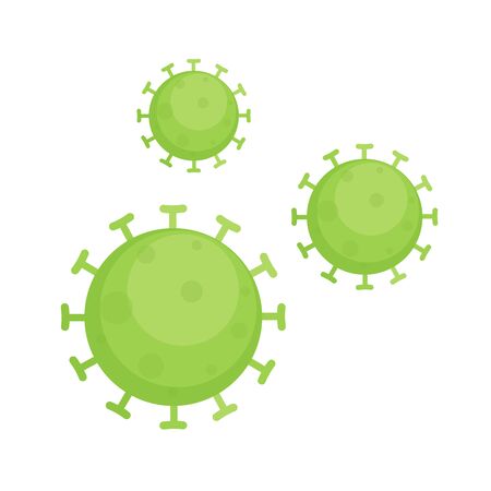 Bacteria vector. wallpaper. free space for text. bacteria vector pattern. Virus vector.のイラスト素材