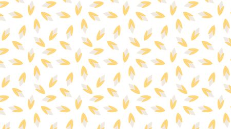 Rice vector. Rice pattern wallpaper. free space for text. copy space. background.のイラスト素材