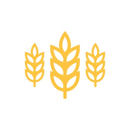 Oat symbol vector. sign. logo design. wallpaper.のイラスト素材