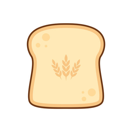 Bread vector. bread symbol. rice  design.bread  design.