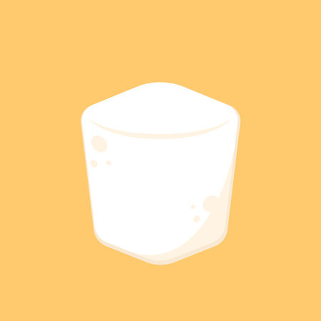 Marshmallow vector. wallpaper. free space for text. background.のイラスト素材