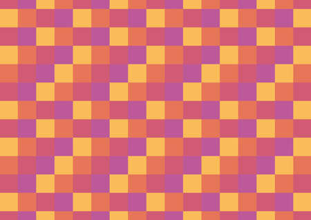Colorful squares pattern wallpaper. Squares background.のイラスト素材