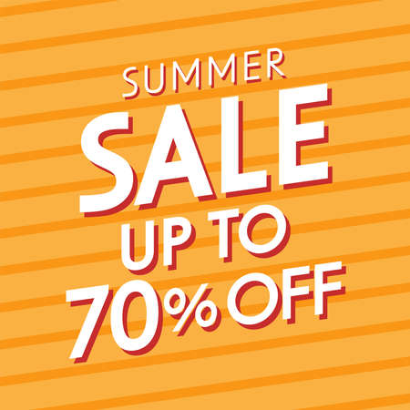 Special Summer Sale Label. Summer Sale poster design.のイラスト素材
