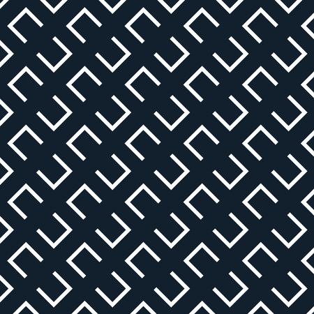 Abstract geometric pattern with lines. Blue-black and White texture.