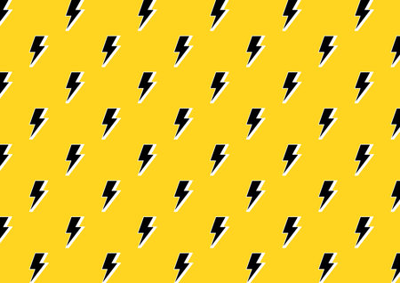 Bolt pattern vector. Thunder pattern.  wallpaper. free space for text. background.のイラスト素材