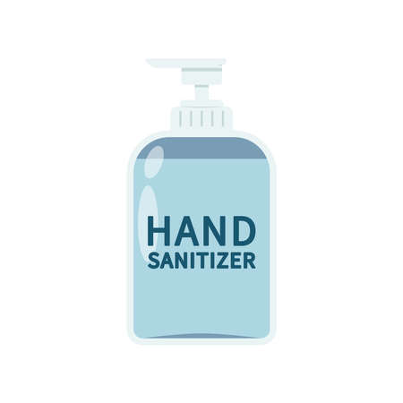 Alcohol gel. Hand sanitizer icon vector.のイラスト素材