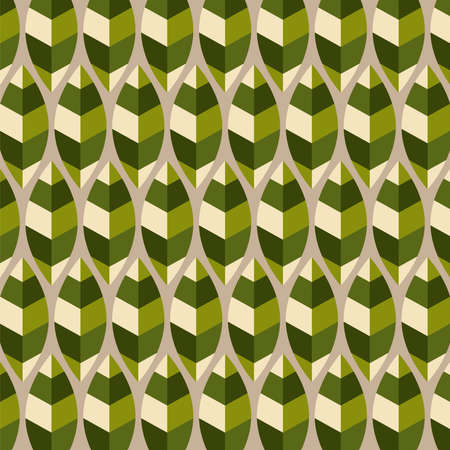 Leaf pattern vector. wallpaper. background.のイラスト素材