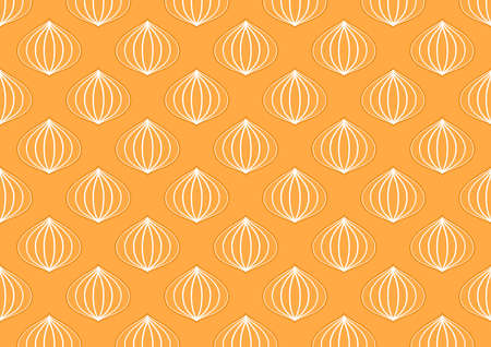 Onion vector. Onion pattern wallpaper. Onion doodle symbol. background.のイラスト素材