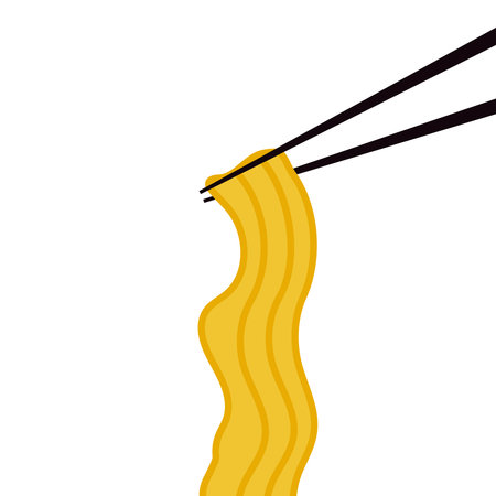 Ramen logo design. Ramen symbol. Ramen is japan food. Instant noodle.のイラスト素材