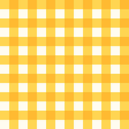 Orange Simply checked. Simply checked pattern design for fabric, wallpaper, backdrop and etc.のイラスト素材