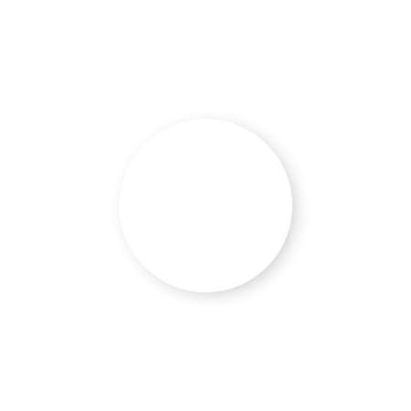 Round paper vector. Empty white paper plate. Vector round plate Illustration on white background.のイラスト素材