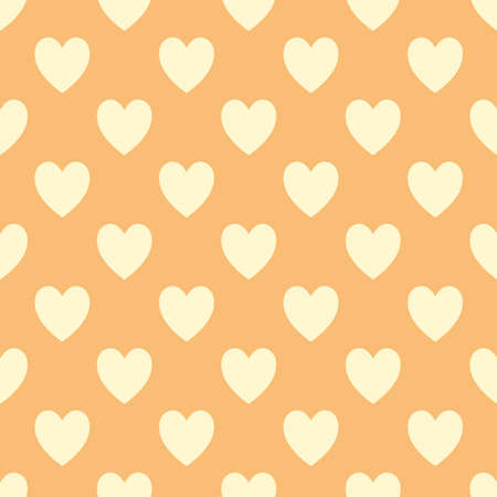 Heart pattern wallpaper. Heart symbol vector.のイラスト素材