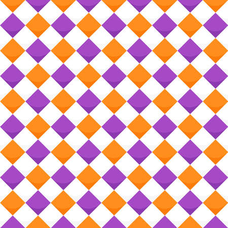 Beautiful pattern design for decorating, wrapping paper, wallpaper, fabric, backdrop. Halloween color.のイラスト素材