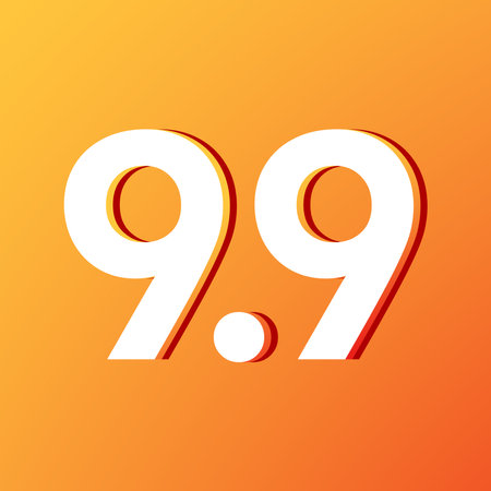 Shopping Day 9.9 Biggest Sale of the Year Vector Template Design Illustration. 9.9 logo.のイラスト素材