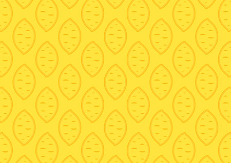Roasted sweet potato. Sweet Potato pattern wallpaper. sweet potato symbol vector.のイラスト素材