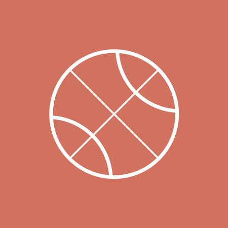 Basketball cartoon vector. Basketball logo design.のイラスト素材