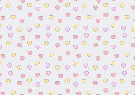 Heart icon vector. Heart pattern wallpaper.