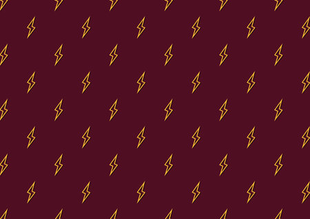 Bolt pattern vector. Thunder pattern.  wallpaper. free space for text. background.のイラスト素材