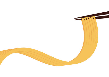 Instant noodle pattern wallpaper. Instant noodle symbol.のイラスト素材