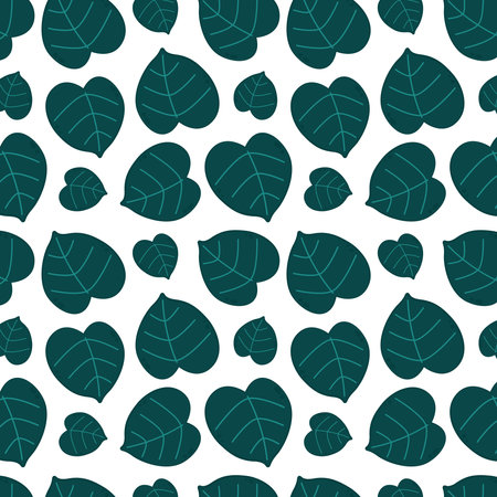 Spotted betel patterns. Spotted betel on white background.のイラスト素材